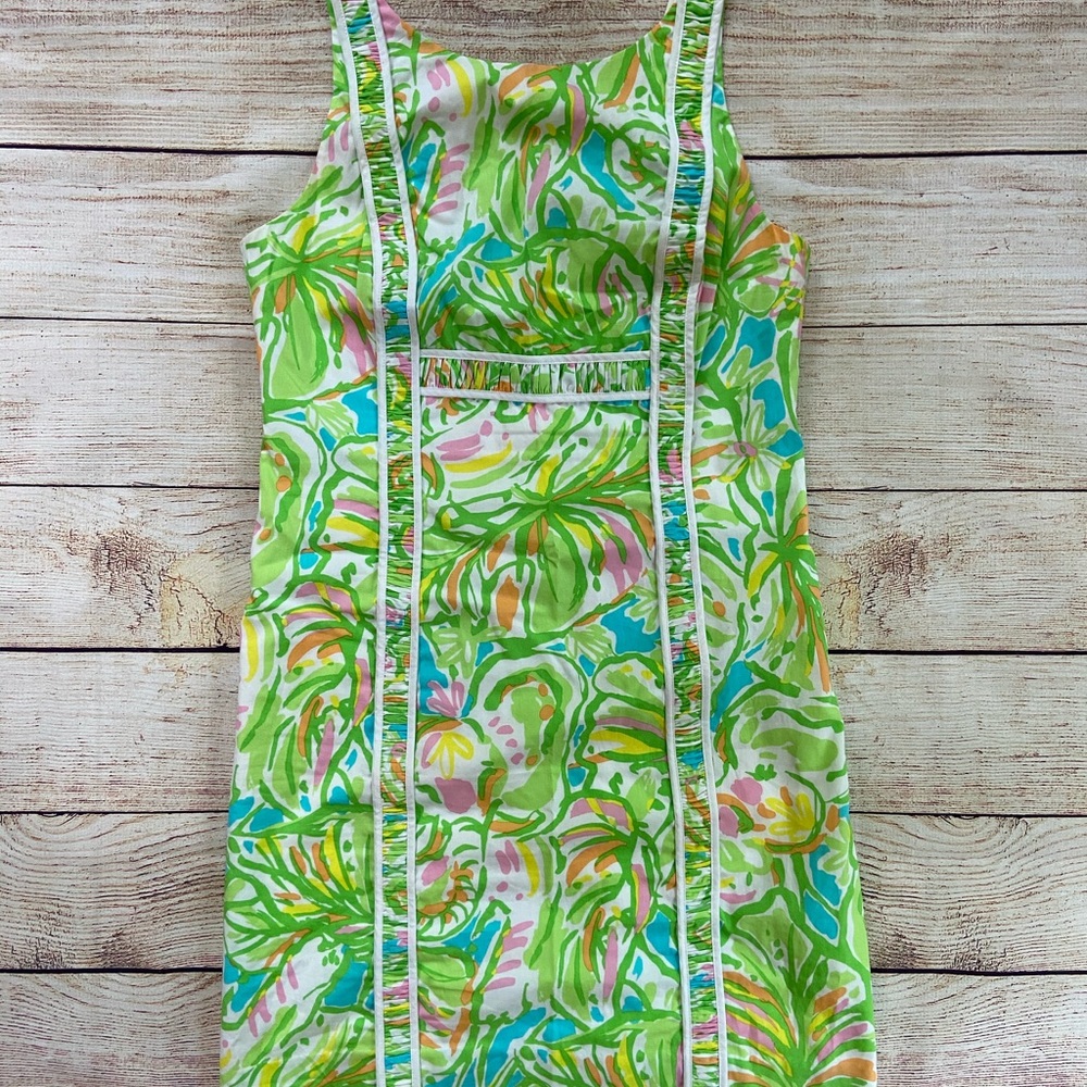 NWT Lilly Pulitzer Fryer Dress in Elephant Ears 4